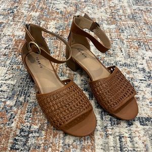 Brown Sandals Torrid Size 8